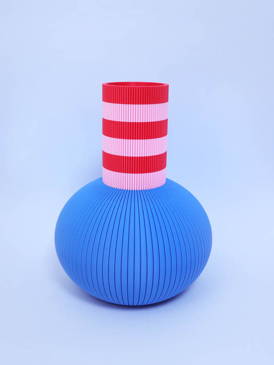 Blush Ocean Mushroom Vase