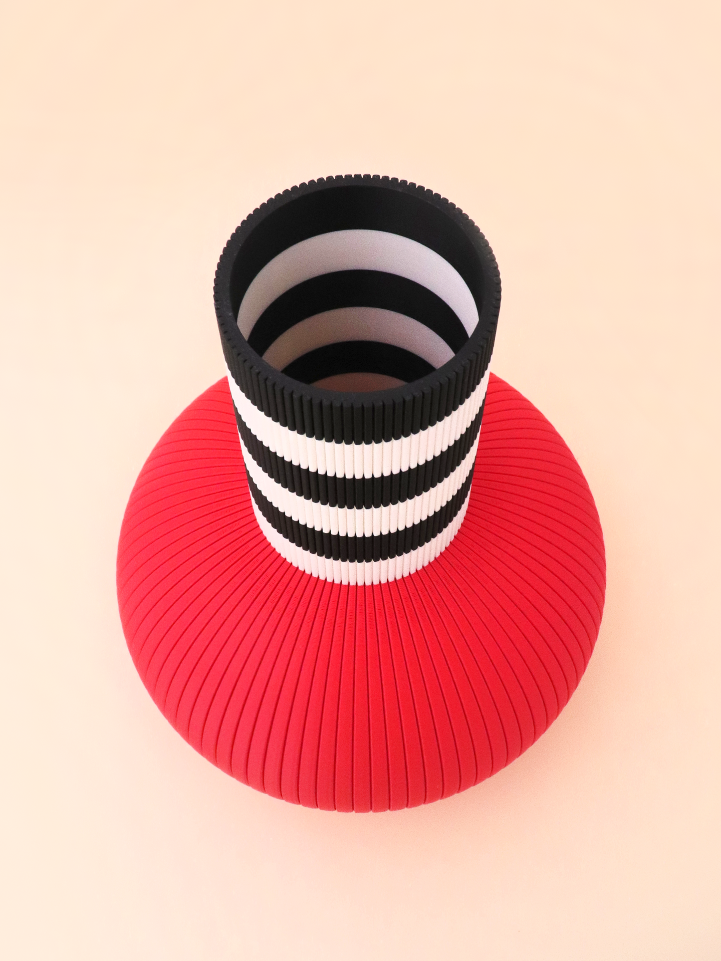 Cherry Bomb Mushroom Vase